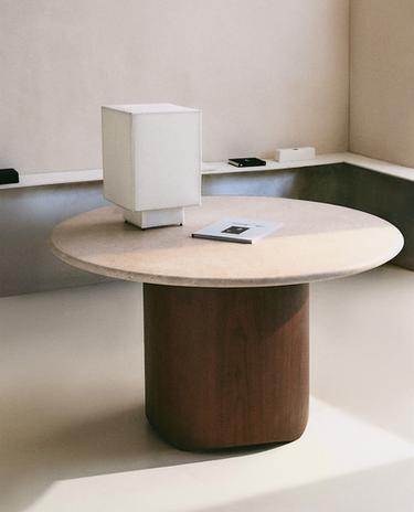MESA CAMPASPERO Y MADERA