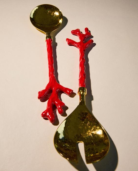CORAL SERVING CUTLERY SET | MARISA BERENSON