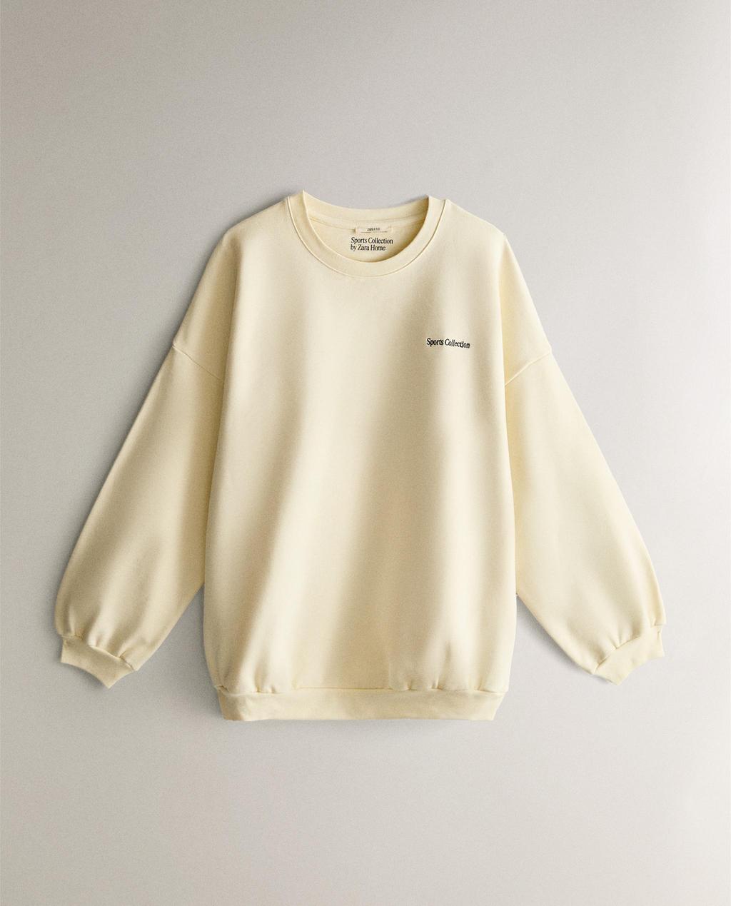 COTTON SPORTS SWEATSHIRT