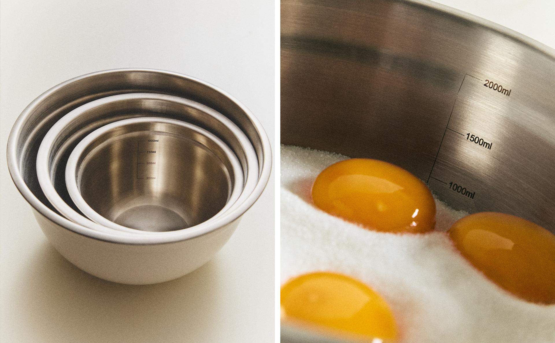 STACKABLE KITCHEN MIXING BOWL