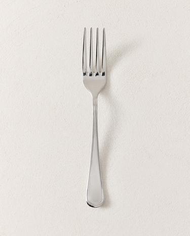 유광 스테인리스 스틸 서빙 포크