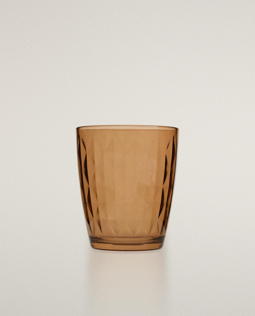 RAISED DIAMOND DESIGN TUMBLER