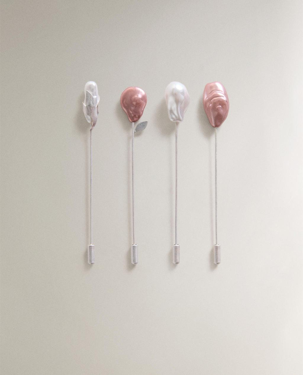 DECORATIVE PINS (SET OF 4) | STUDIO MARY LENNOX