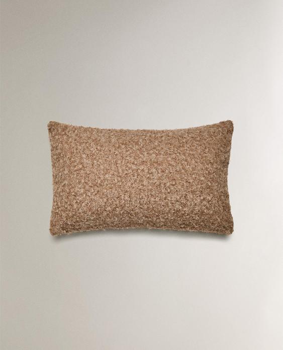 BRUSHED FAUX FUR CUSHION COVER