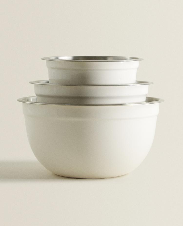 STACKABLE KITCHEN MIXING BOWL
