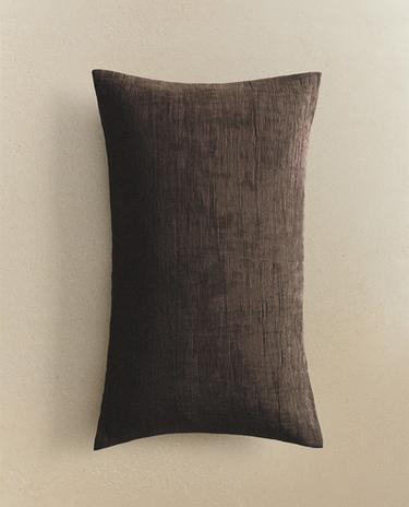 HOUSSE DE COUSSIN PLISSÉE