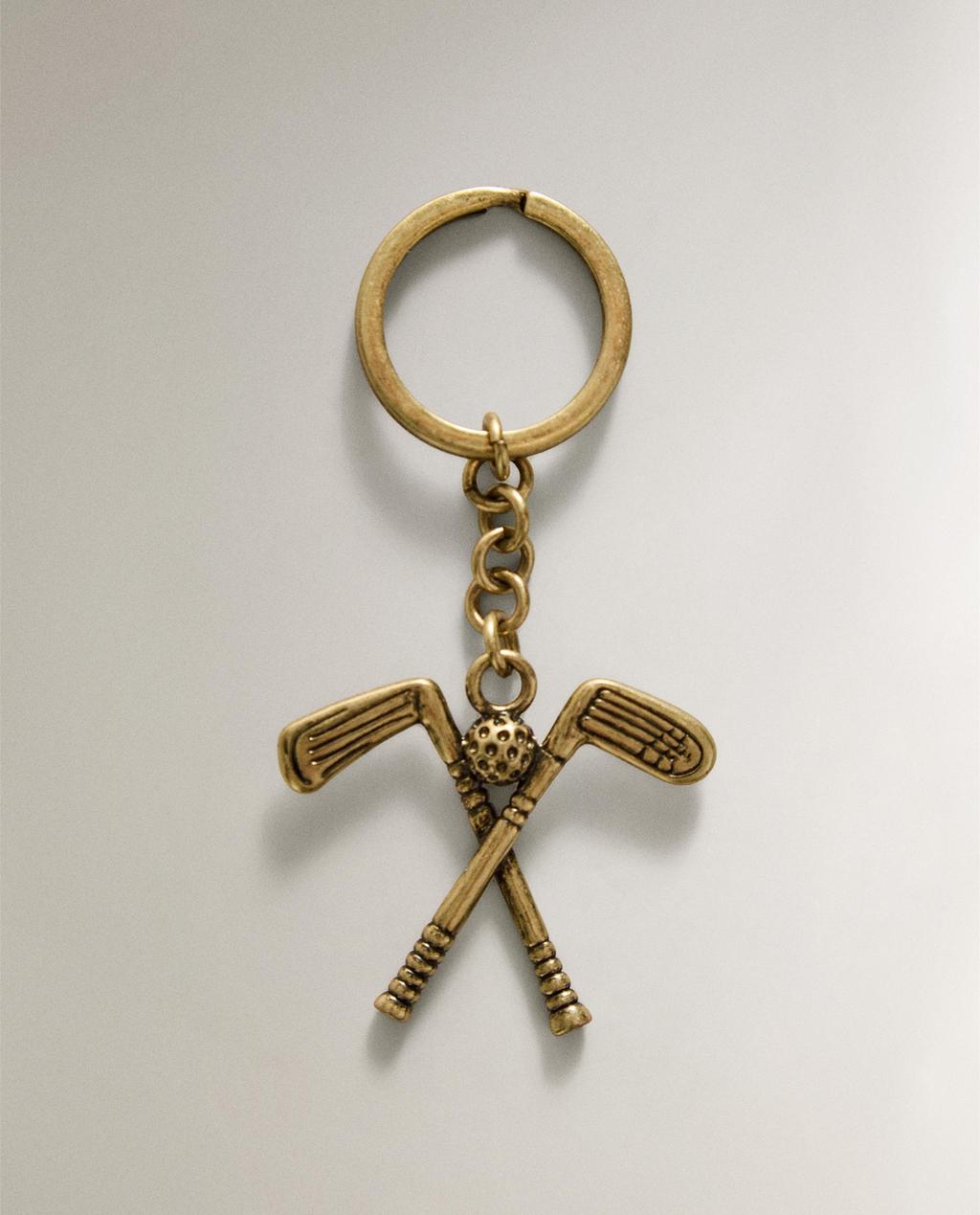 GOLF CLUBS KEY RING