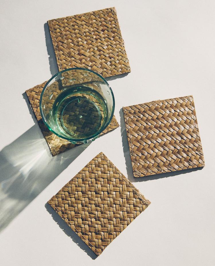 PACK OF SEAGRASS COASTERS (PACK OF 4)