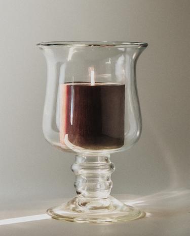 GOBLET GLASS VASE