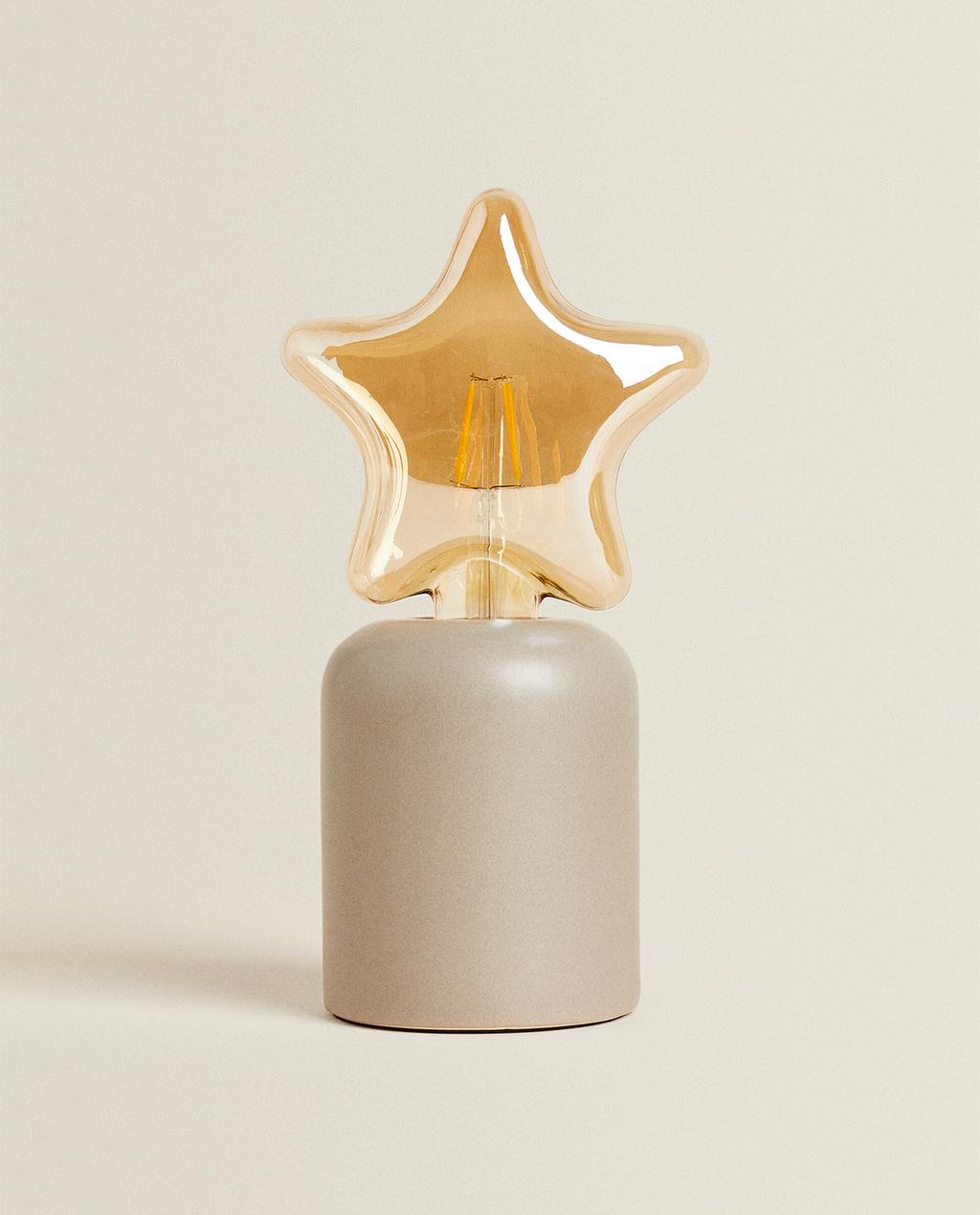 LAMPADA TAVOLO LAMPADINA STELLA
