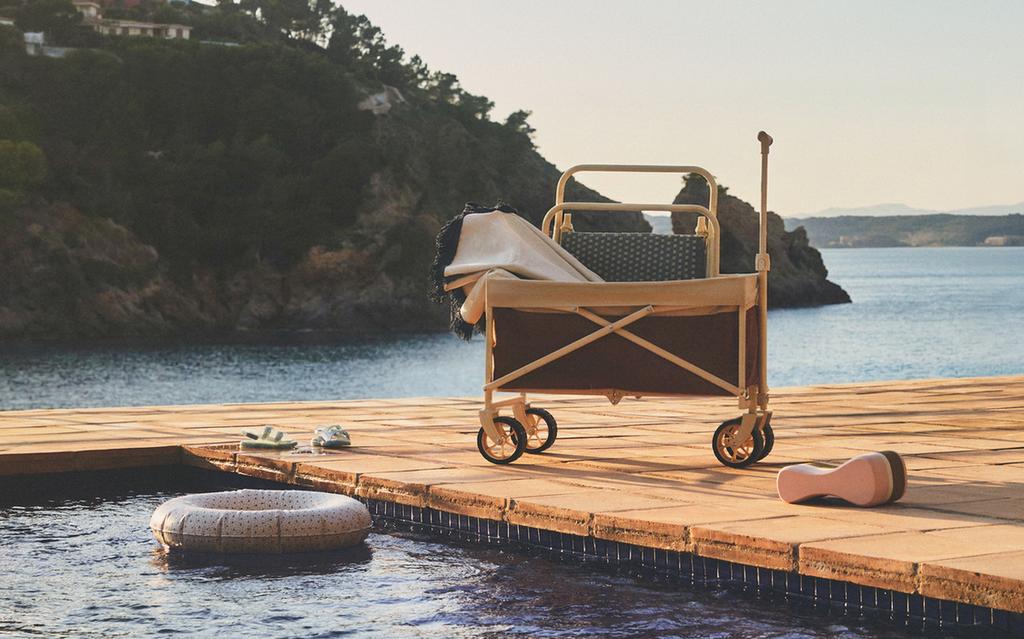 SKLOPIVA PAMUČNA KOLICA ZA PLAŽU