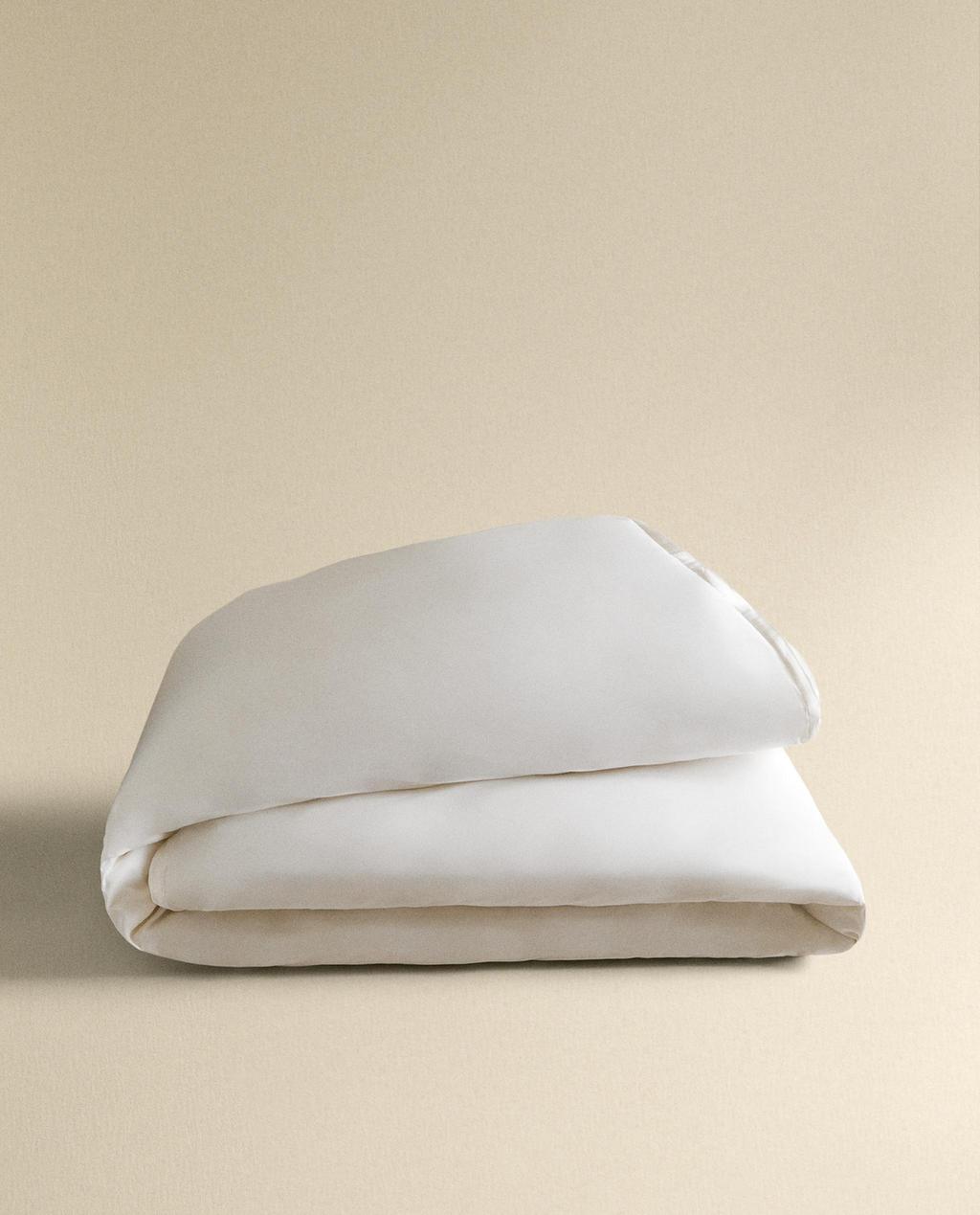 HOUSSE DE COUETTE SATIN BORD SOIE (300 FILS)