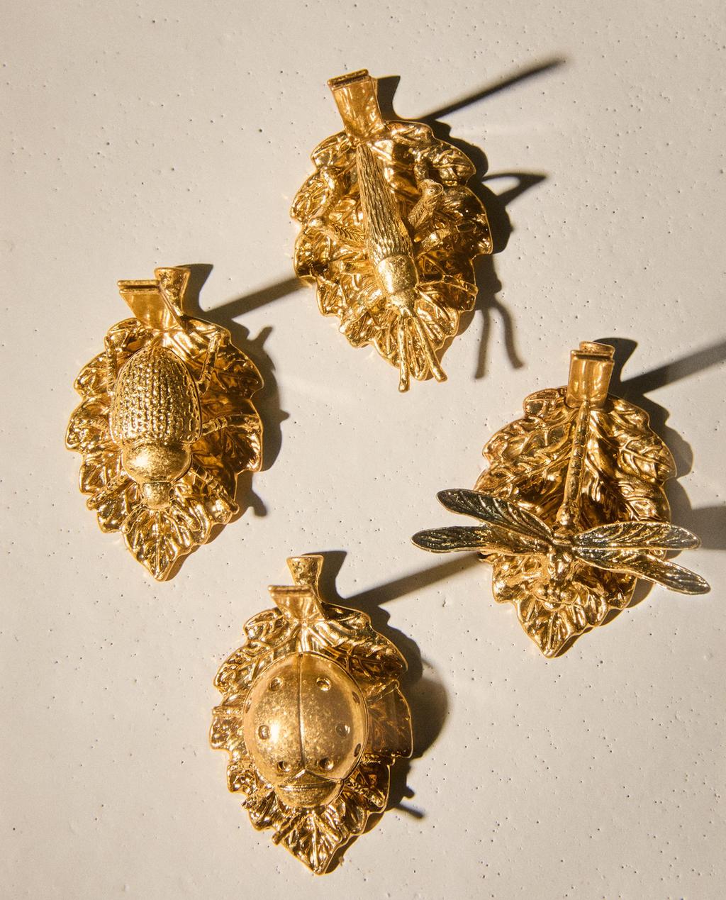 LOT MARQUE-PLACES INSECTES (LOT DE 4) | MARISA BERENSON
