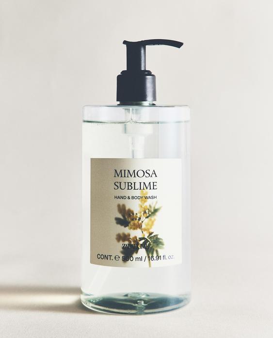 (500 ML) SAVON LIQUIDE MIMOSA SUBLIME