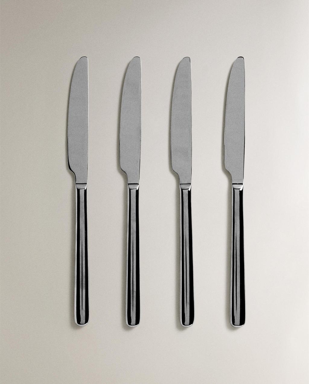 PACK CUCHILLOS ACERO BRILLO (PACK DE 4)