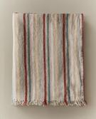 STRIPED LINEN BATH TOWEL