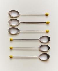 PACK OF STEEL LEMON SPOONS (PACK OF 6)