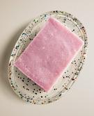 GLITTER RESIN BATHROOM SOAP DISH