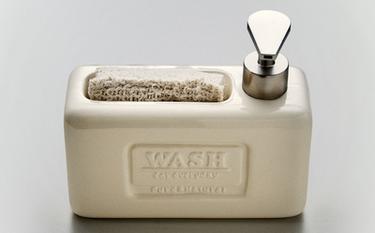WASHING-UP LIQUID DISPENSER WITH CONTAINER