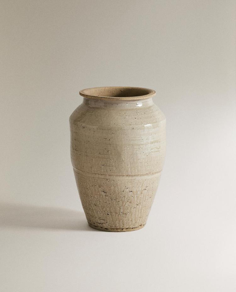 TALL CERAMIC VASE