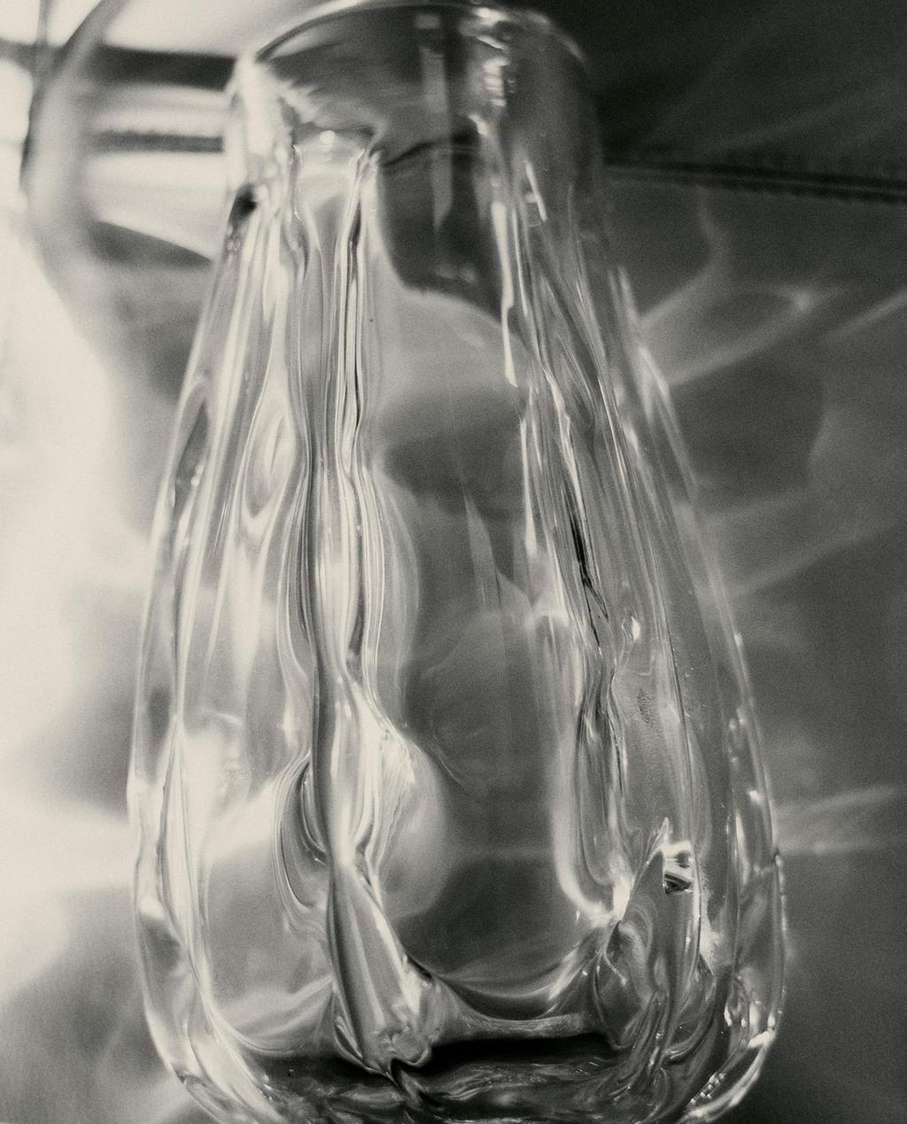 DEKORATIVE GLASVASE