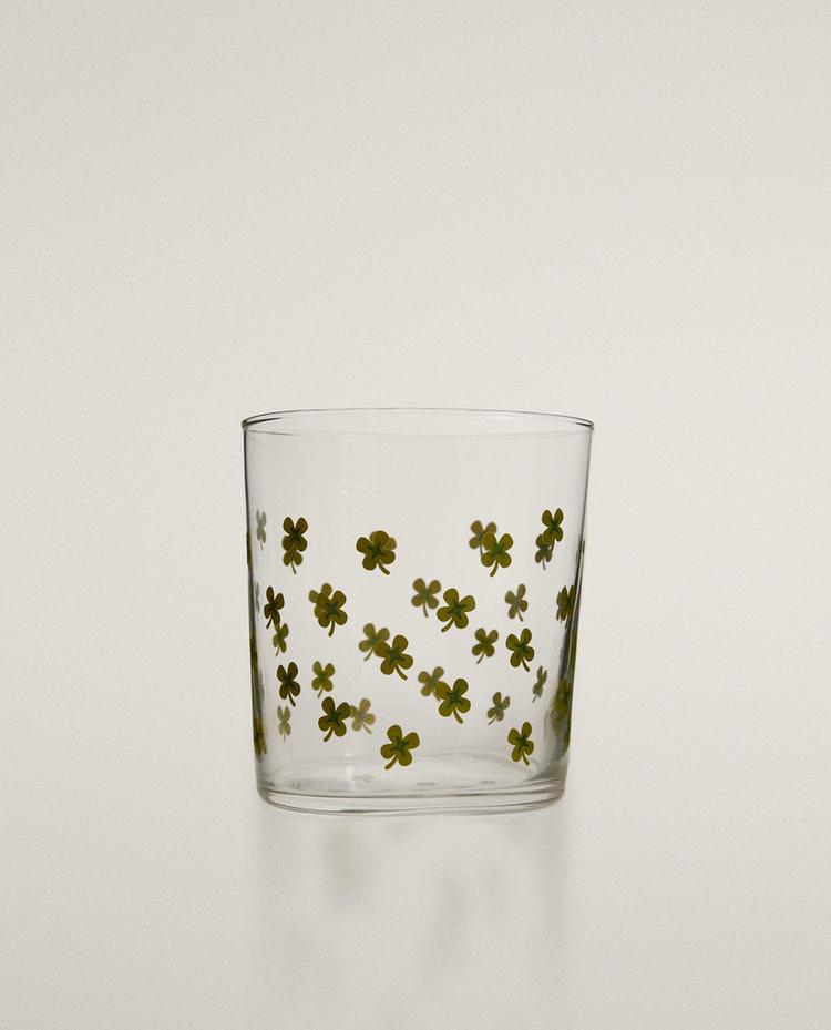 TRANSFER GLASS TUMBLER