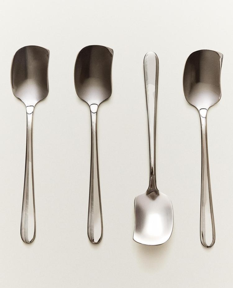 PACK OF STEEL ICE CREAM SPOONS