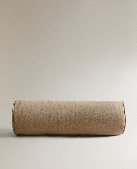 BOLSTER WITH TOPSTITCHING