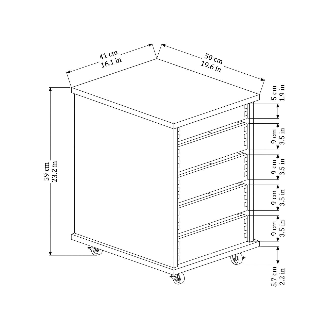 dimensions