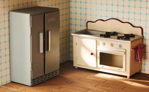 SET GIOCATTOLO PER BAMBINI CUCINA CASA DELLE BAMBOLE