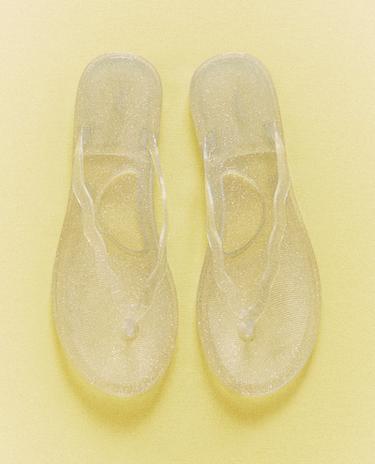 SANDALE À PAILLETTES