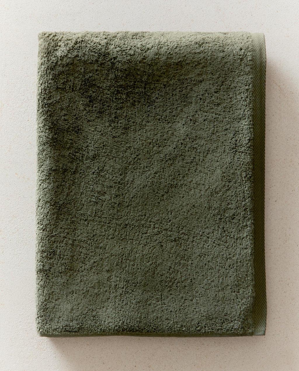 TOALLA BAÑO ALGODÓN RIZO LISA (500 GXM²)