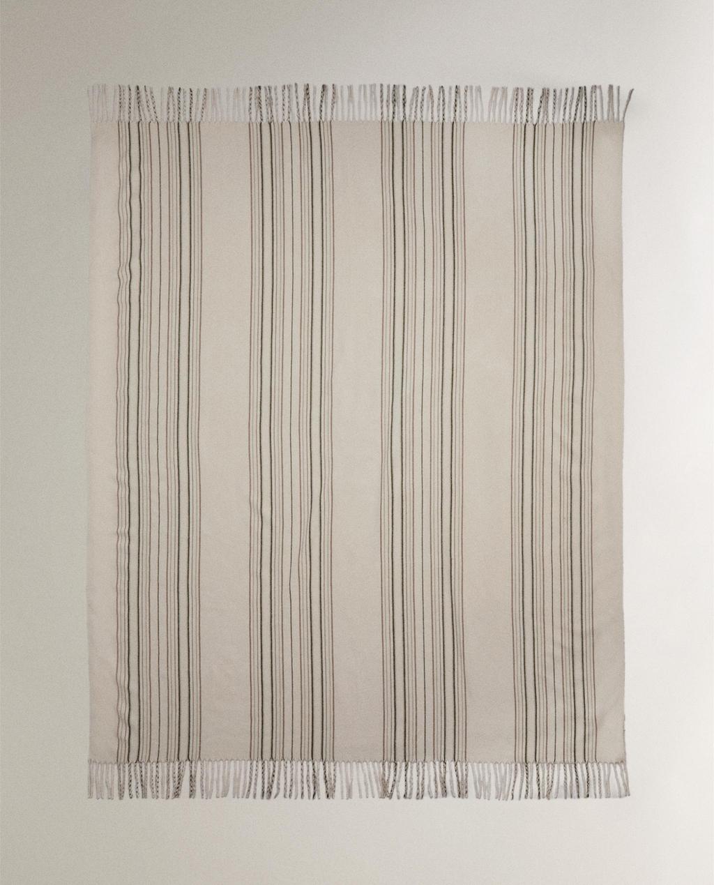 SOFT STRIPED BLANKET