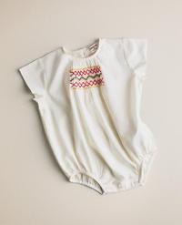 CHILDREN'S SMOCKED BODYSUIT