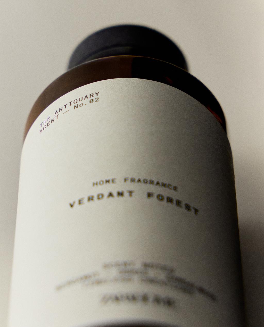 (120 ML) DIFUSOR DE AMBIENTE COM VARETAS VERDANT FOREST E RECIPIENTE DE CERÂMICA