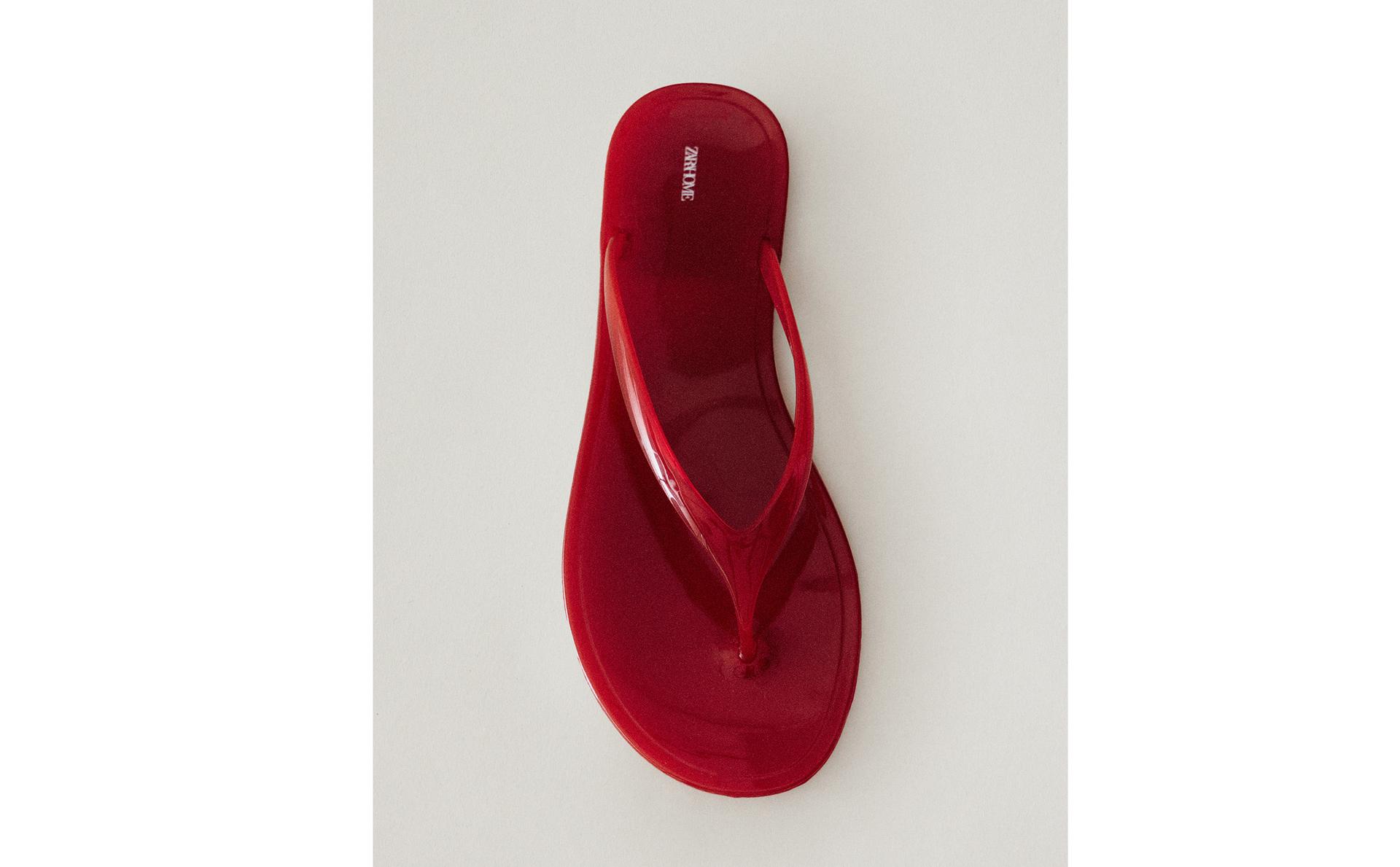 FLAT JELLY SANDALS