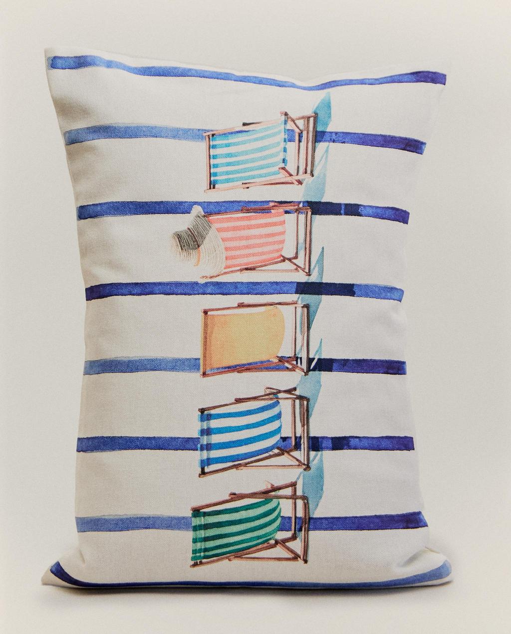 LOUNGE CHAIR THROW PILLOW COVER