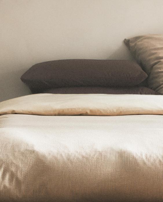 STRIPED SEERSUCKER DUVET COVER