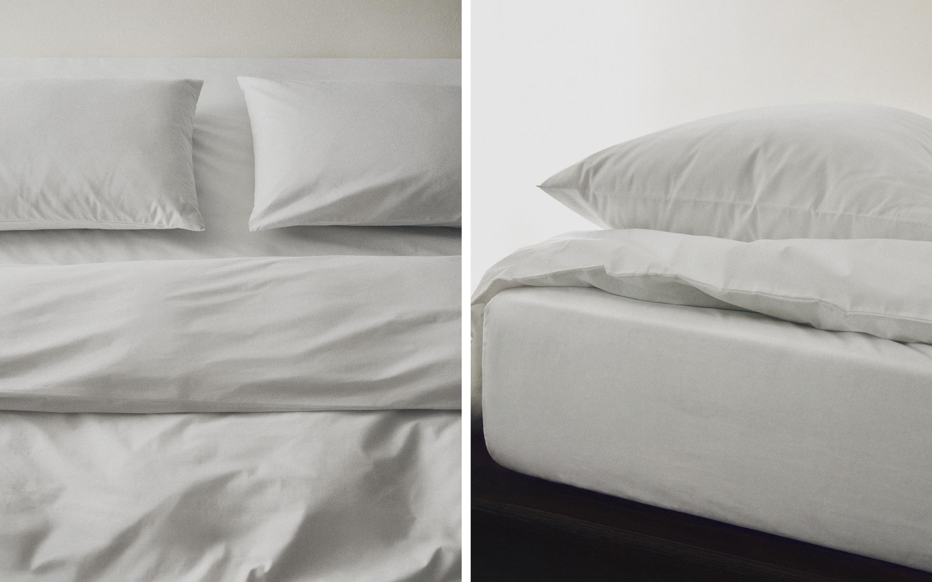 PERCALE BED LINEN SET (200 THREAD COUNT)