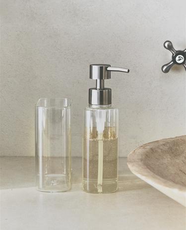 ACCESSOIRES DE BAIN EN BOROSILICATE LETTRES