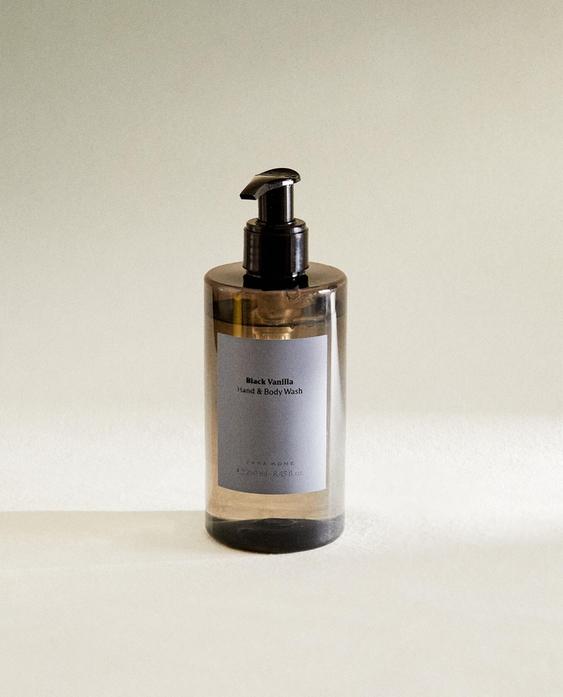 (250 ML) BLACK VANILLA LIQUID HAND AND BODY SOAP