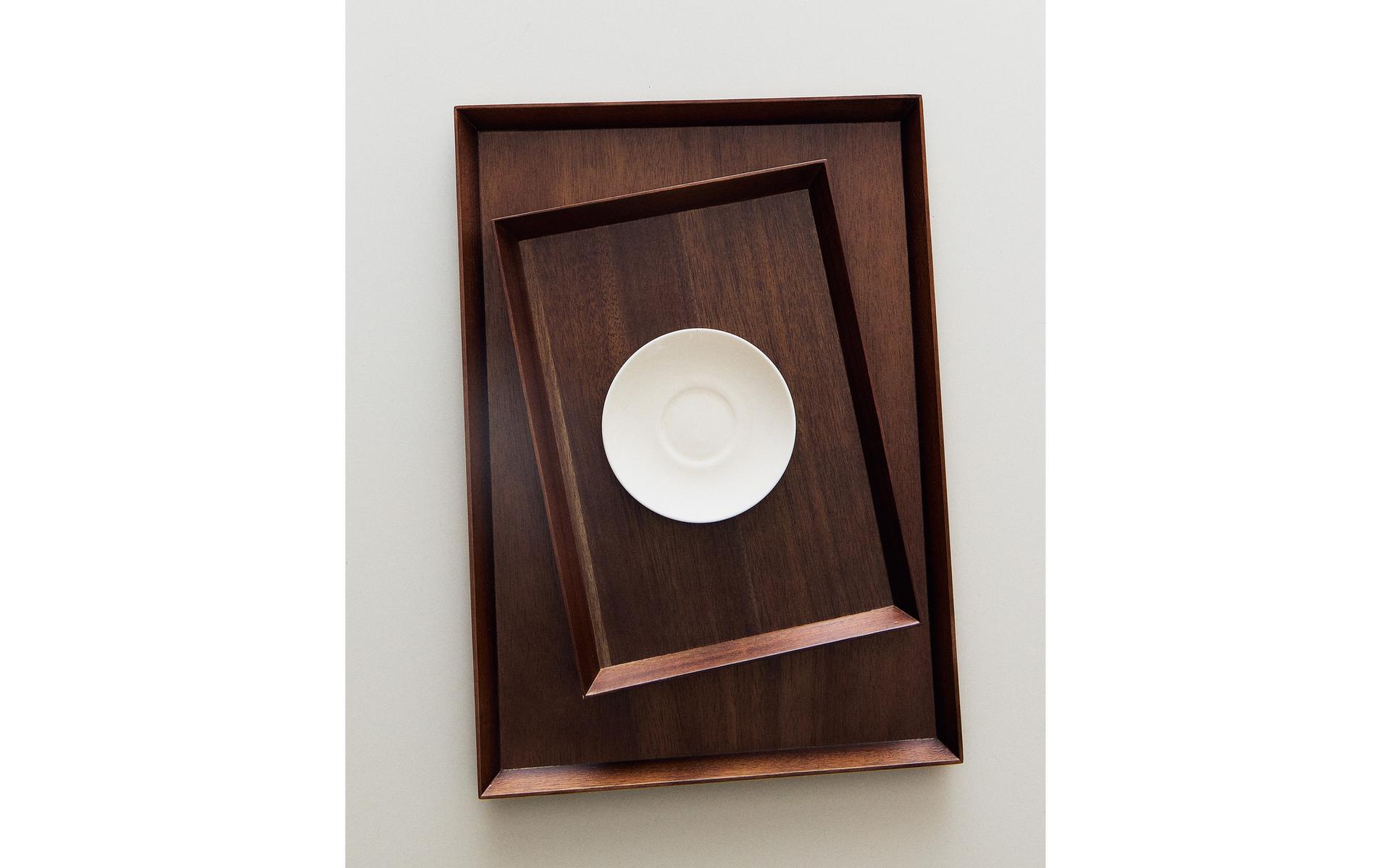 RECTANGULAR WOODEN TRAY