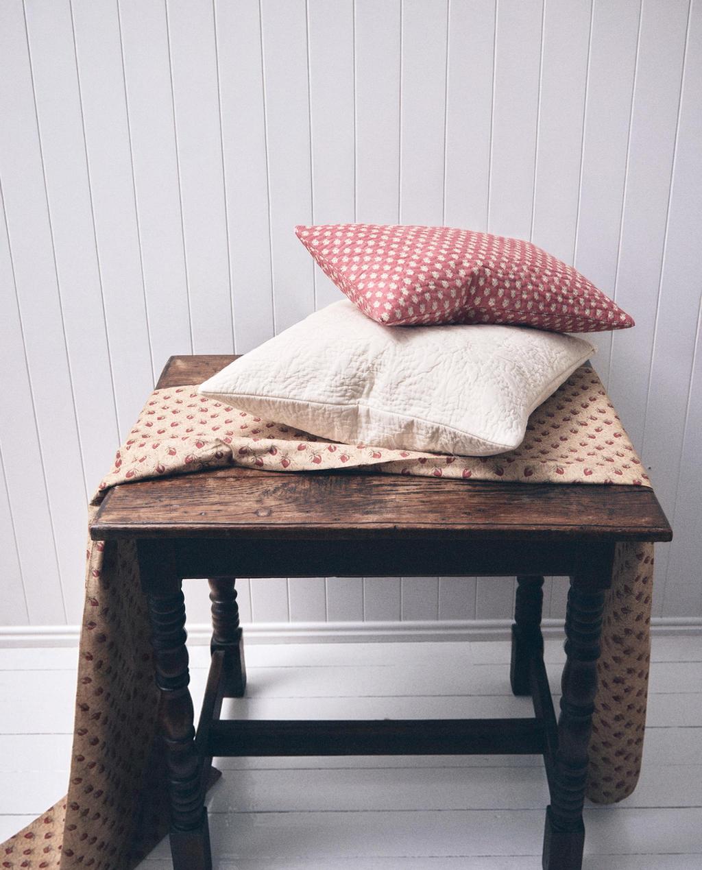 DUVET COVER AND THROW PILLOWS | KATHARINE POLE