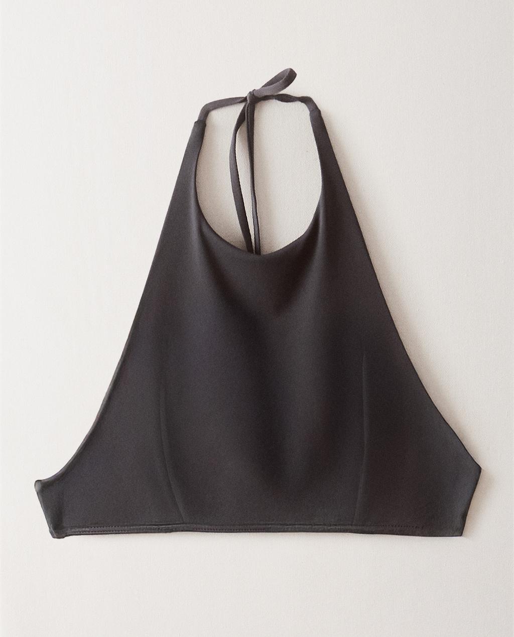 BEACH HALTER BIKINI TOP