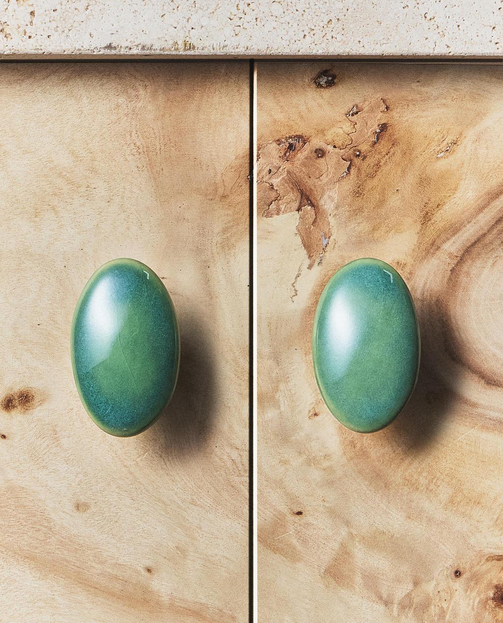 PACK OF OVAL DOOR KNOBS (PACK OF 2)
