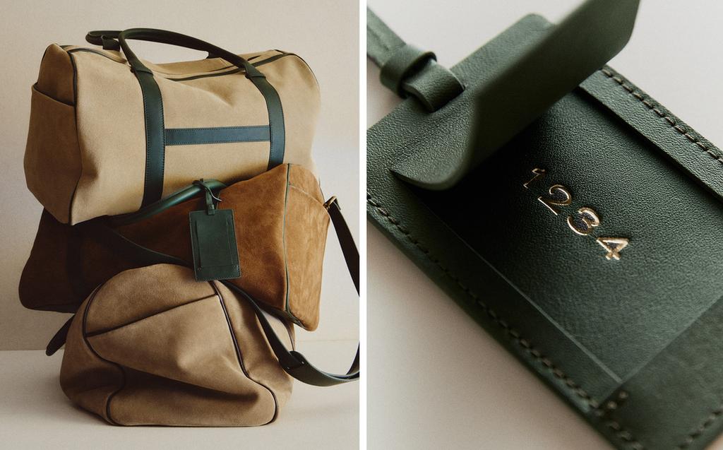 LEATHER TRAVEL BAG