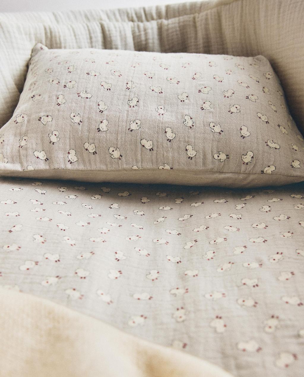 CHICK COTTON MUSLIN BABY SHEET SET
