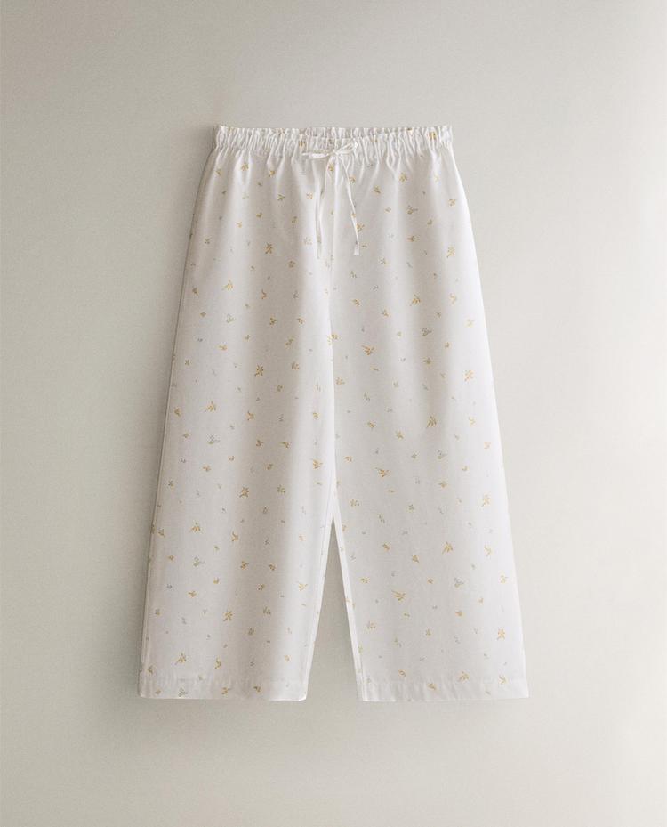 FLORAL TROUSERS