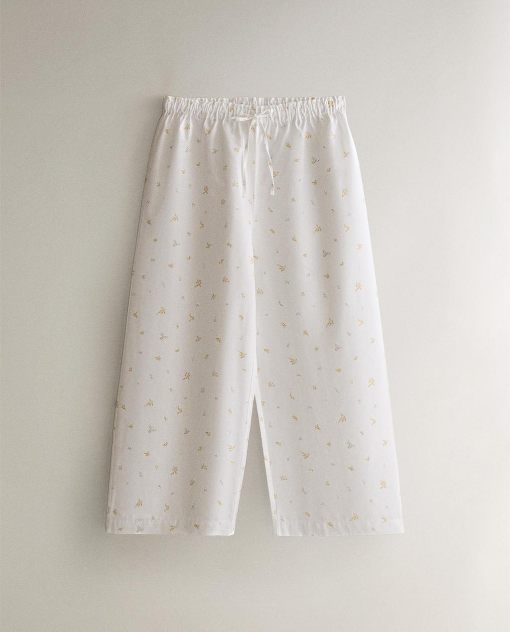 FLORAL TROUSERS