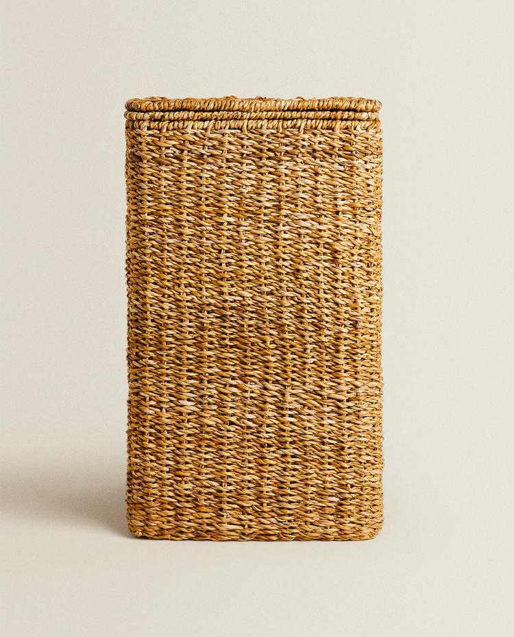 CESTINO BIANCHERIA INTRECCIATO